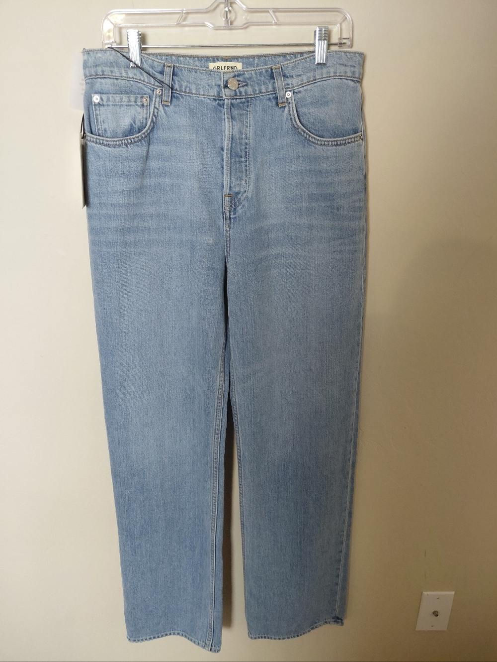GRLFRND Bella Low Rise Boyfriend Size 26 Santa Monica NWT